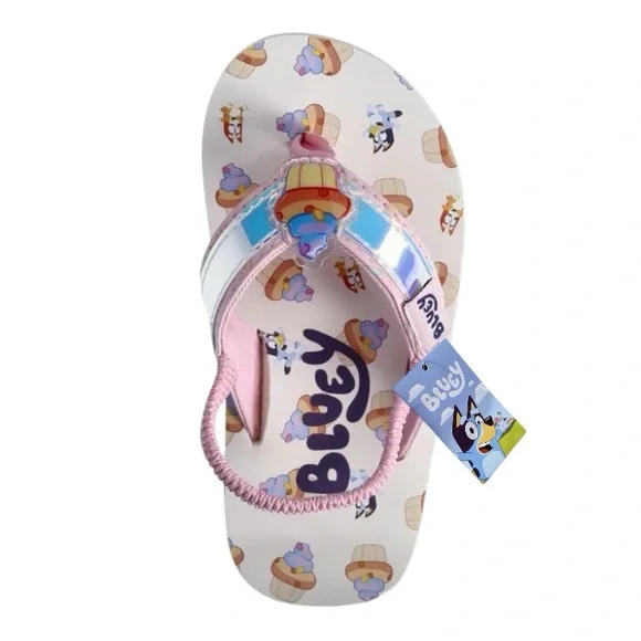 Bluey Character Flip Flops - Picture 2 of 9